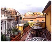 Hotels Rome, Terraza